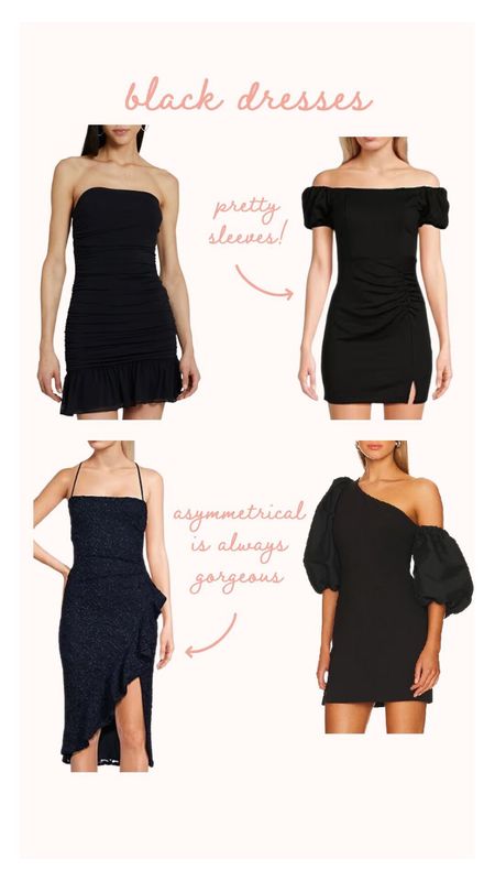 Black homecoming dresses for teen girls! More on DoSayGive.com 

#LTKwedding #LTKunder50 #LTKunder100