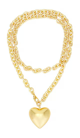 Heart And Soul Long Pendant Necklace in Gold | Revolve Clothing (Global)