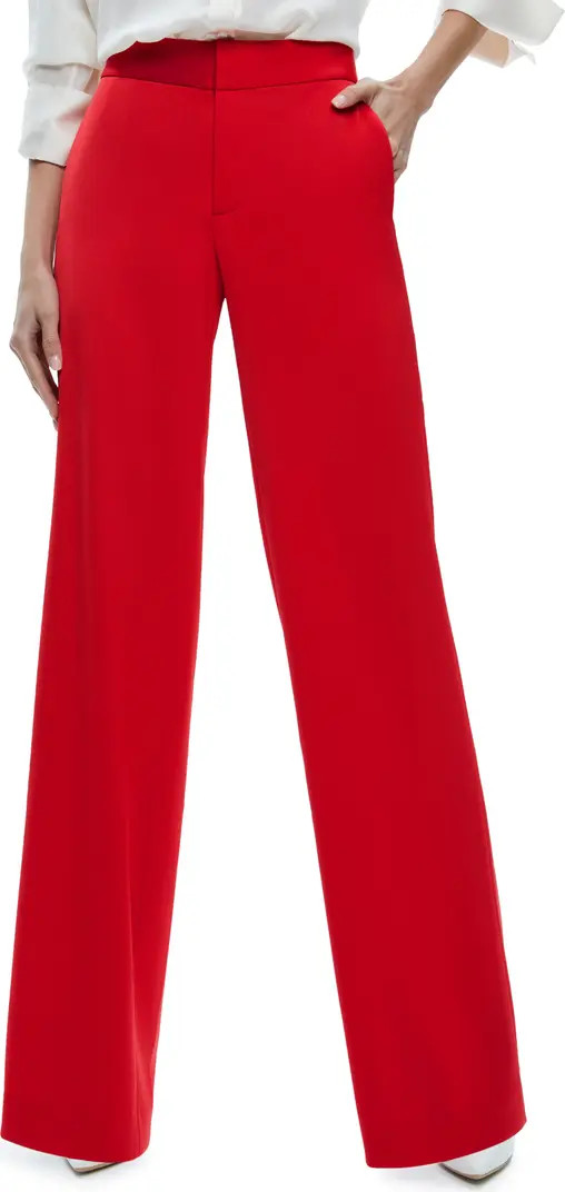 Calvin High Waist Wide Leg Pants | Nordstrom