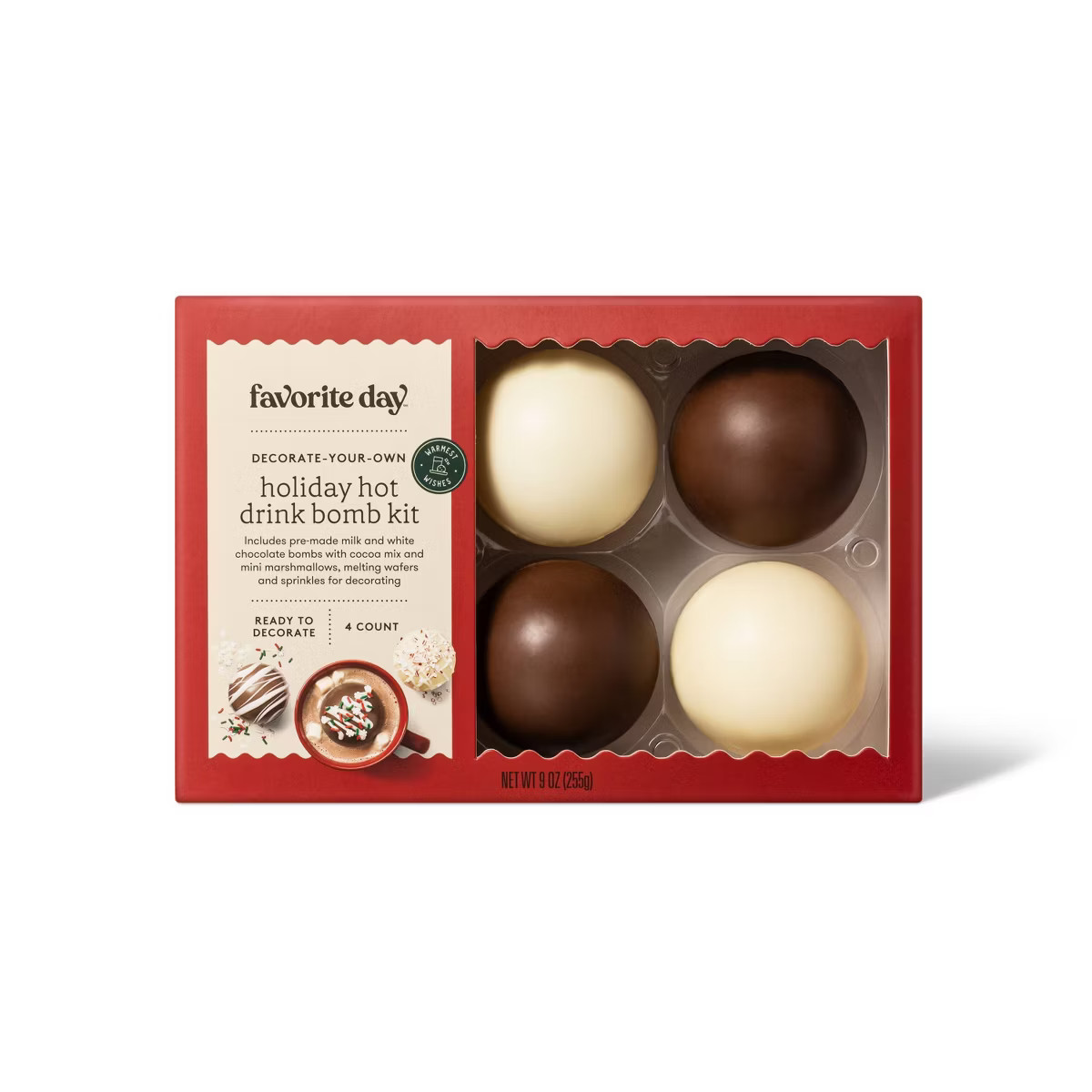 Holiday Hot Drink Bomb Decorating Kit - 8oz - Favorite Day™ | Target