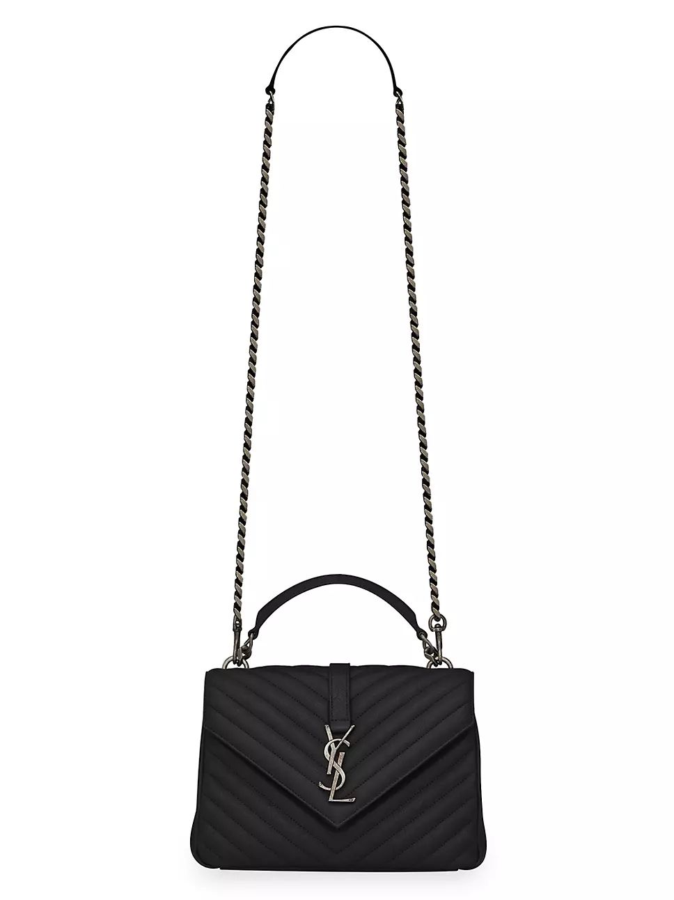 College Medium Chain Bag in Quilted Leather | Saks Fifth Avenue