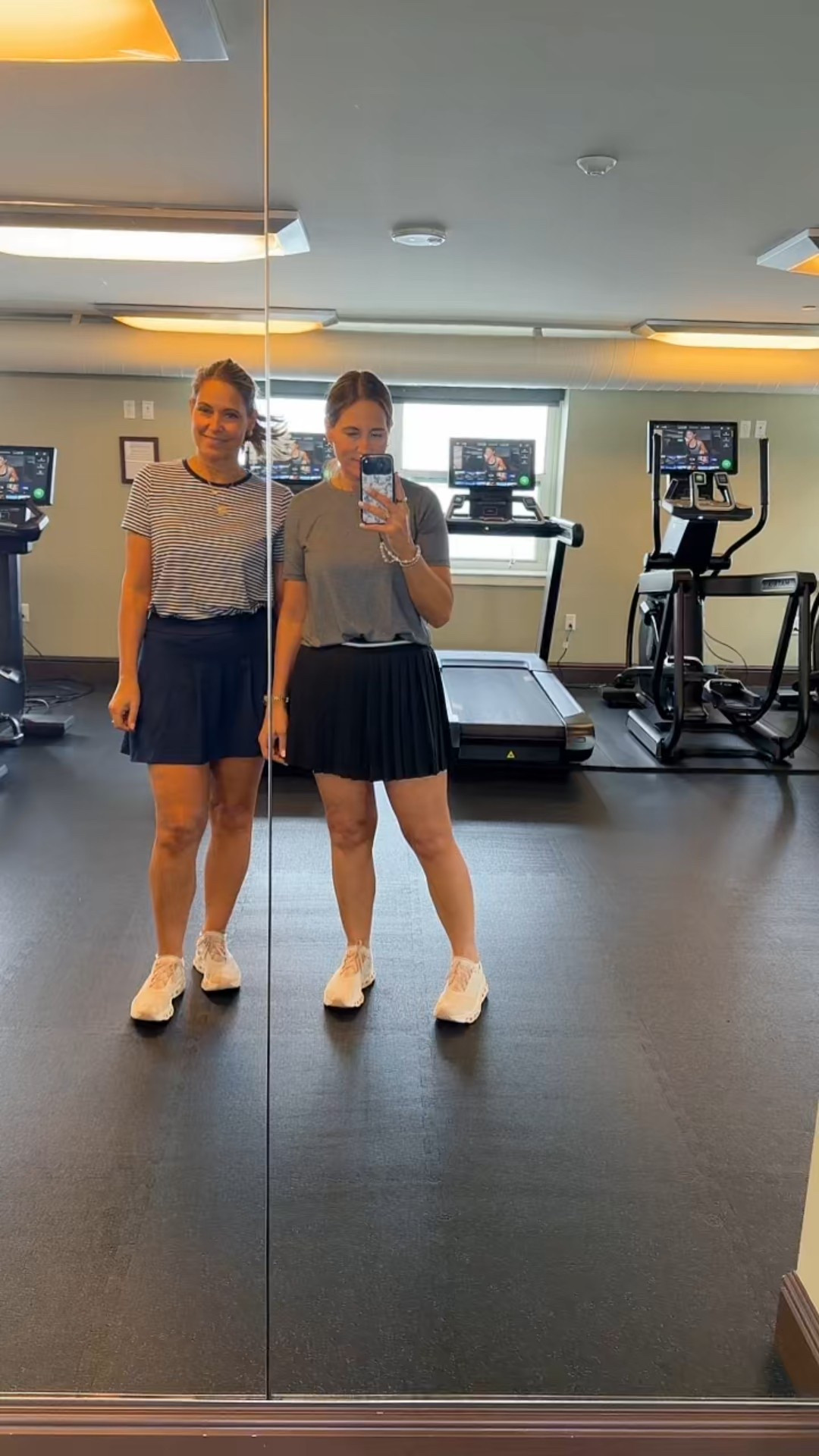 We love these new exercise sets from Lands’ End! The tennis skirt is incredible soft, and in a flattering length. The tops are equally as soft and light weight for any level of activity or even running to grab a coffee!

#LTKmorningroutine #LTKOver40 #LTKfitnessgoals