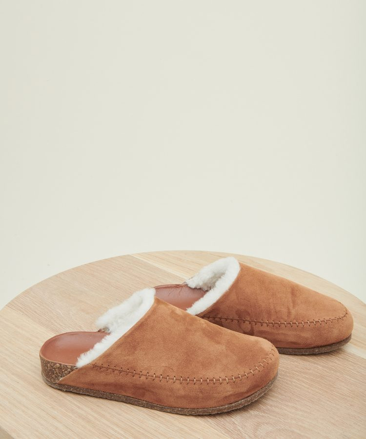 Shearling-Lined Moc Clog | Jenni Kayne