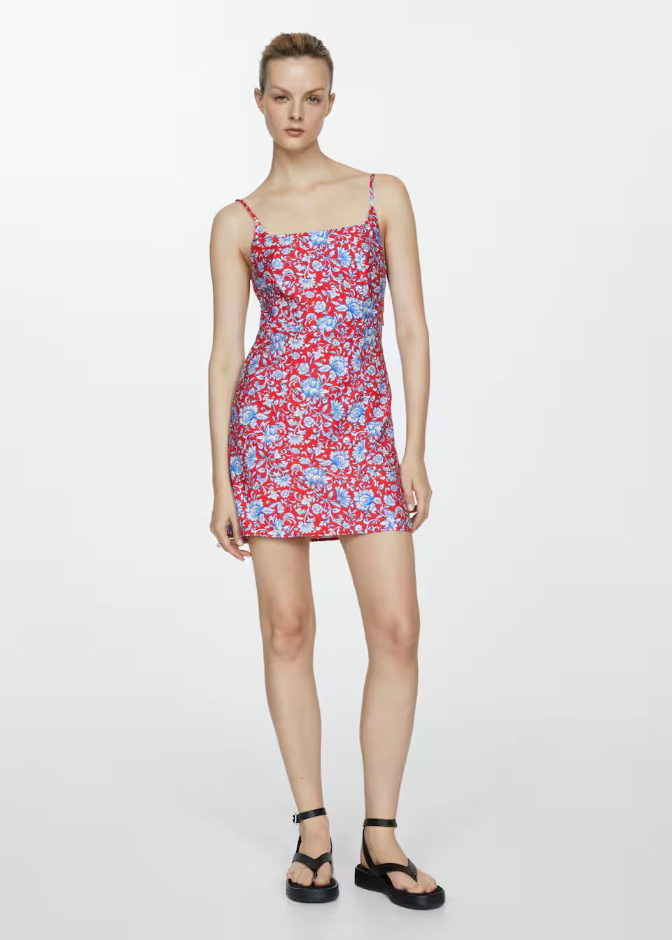 Floral print dress -  Women | Mango USA | MANGO (US)