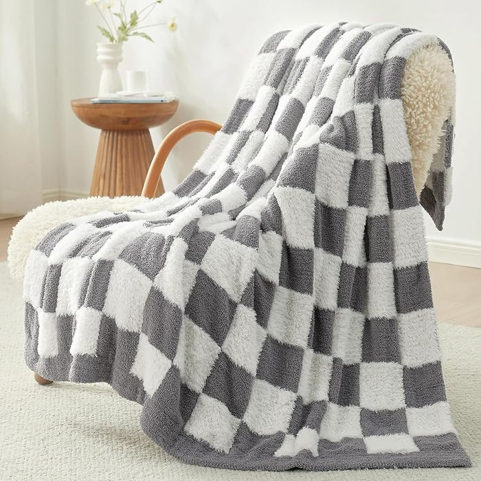 Snuggle Sac Faux Fur Throw Blanket for Couch, Cozy Soft Warm Blankets for Sofa Bedroom Living Roo... | Amazon (US)