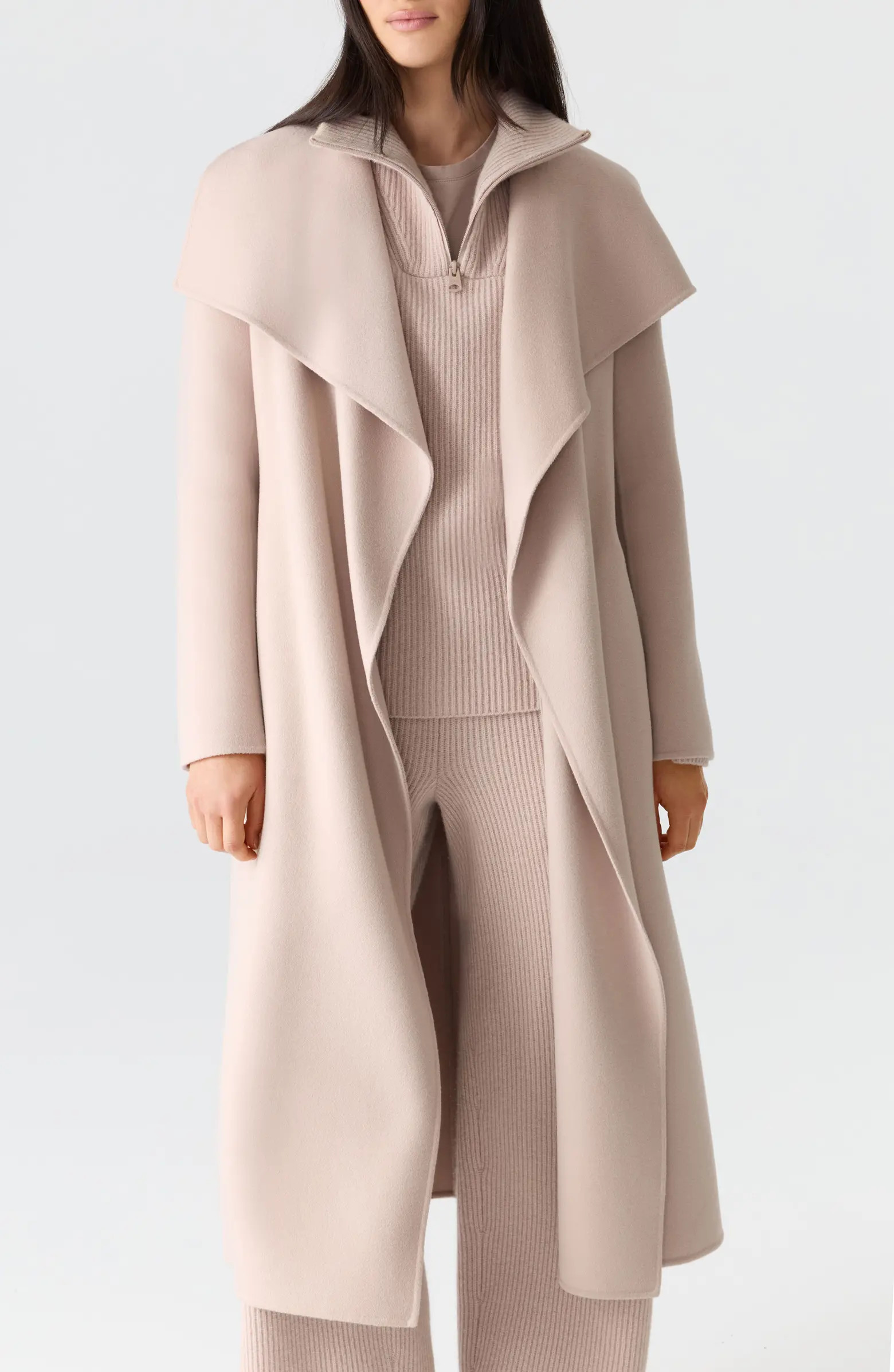 Mackage Mai Wool Long Wrap Coat | Nordstrom | Nordstrom