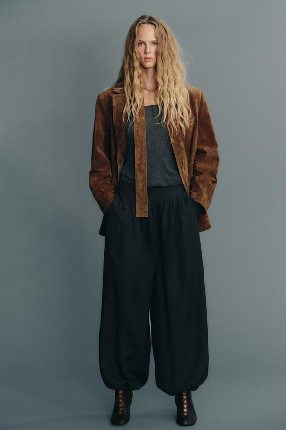 FLOWY BALLOON PANTS | Zara US