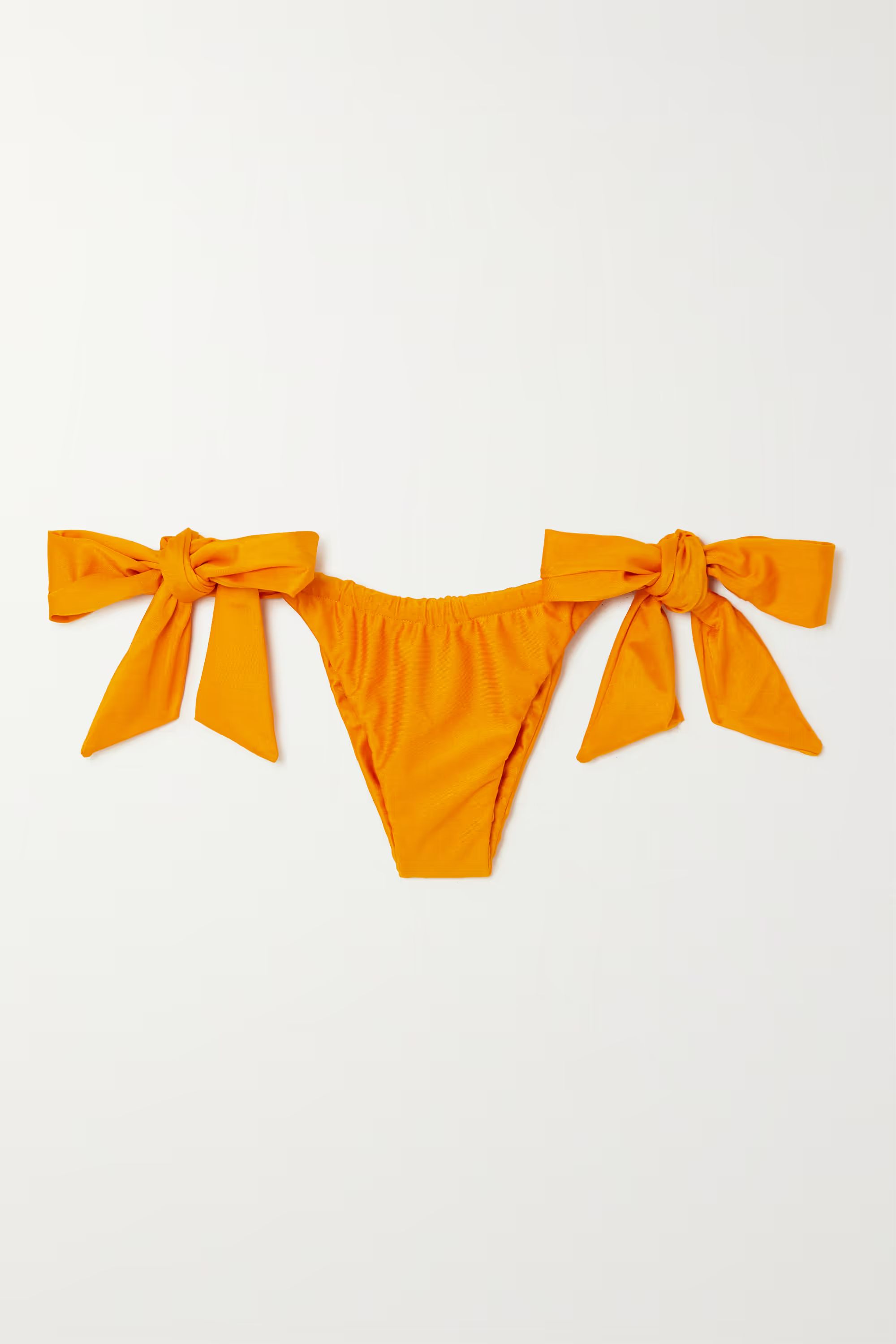 Costa bow-detailed stretch-ECONYL® bikini briefs | NET-A-PORTER (US)