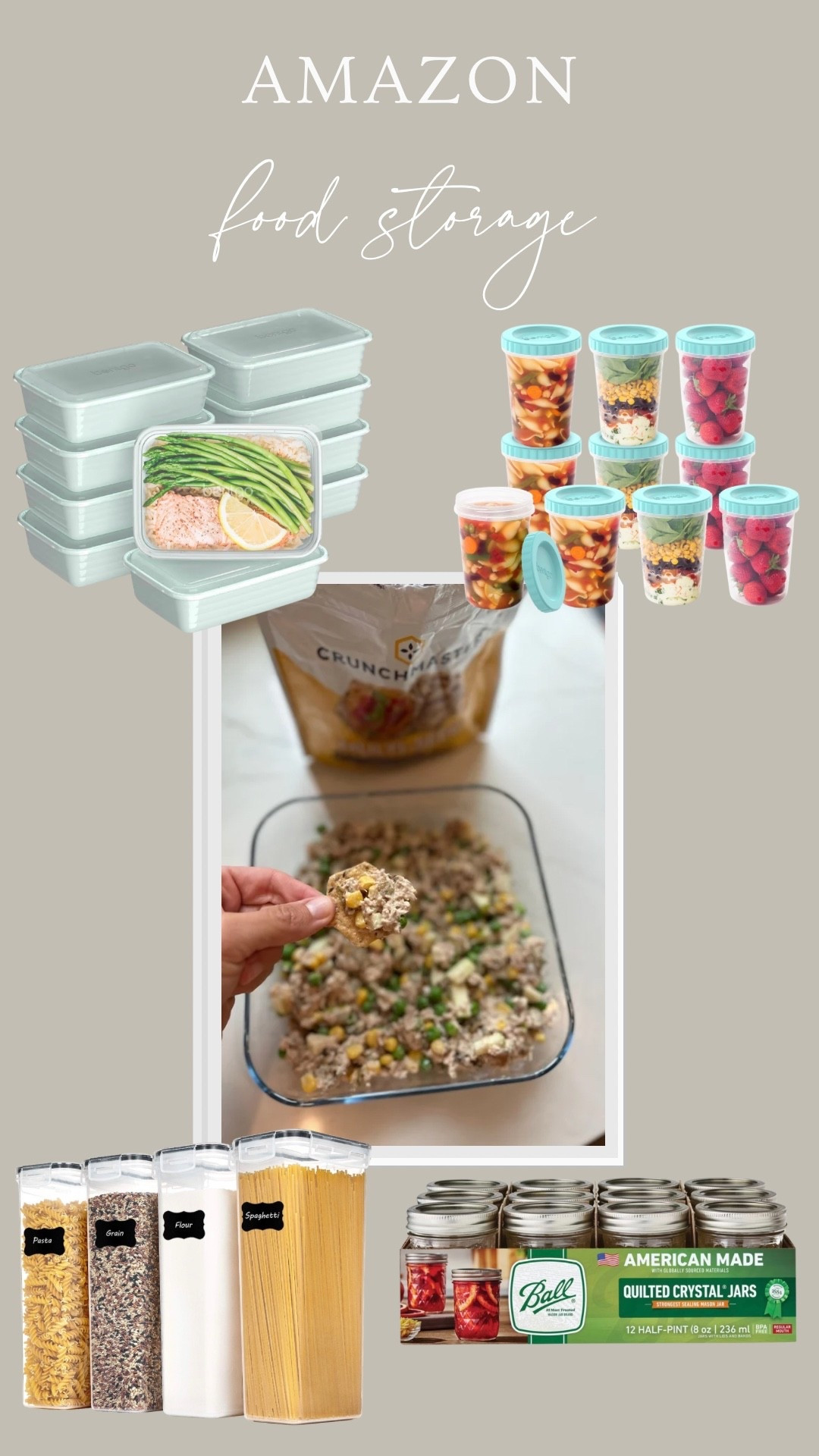 The BEST food storage containers on Amazon👏🏼

#LTKHome #LTKmomlife #LTKfoodie