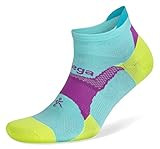 Balega Hidden Dry Moisture-Wicking Socks For Men and Women (1 Pair),Neon Aqua/Lime, Medium | Amazon (US)