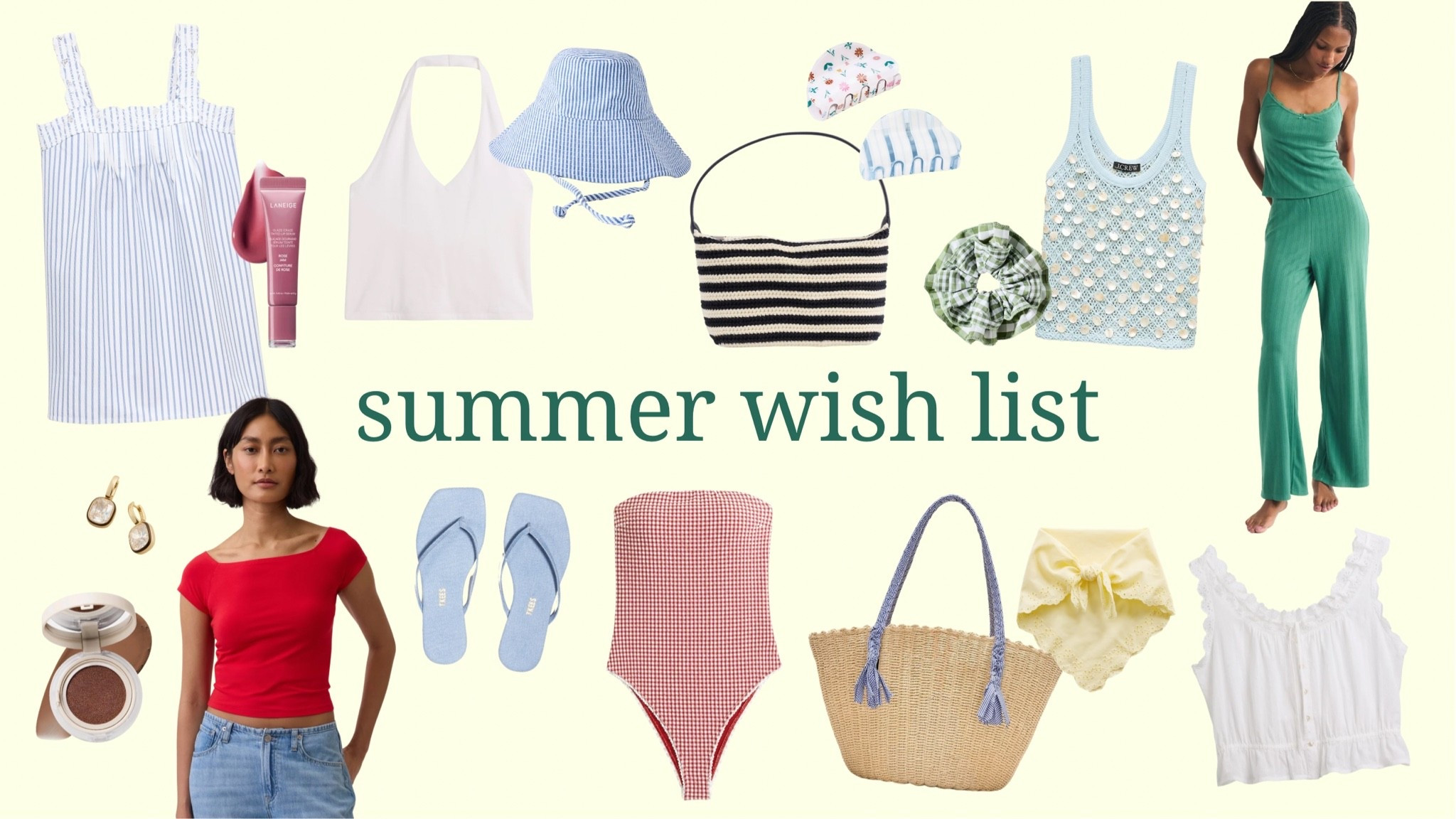 Curated a lil summer wish list! ☀️ Things I’m eyeing/purchased & I think you’d also love!