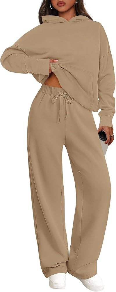 PRETTYGARDEN Women's 2 Piece Outfits Oversized Tracksuits | Amazon (US)