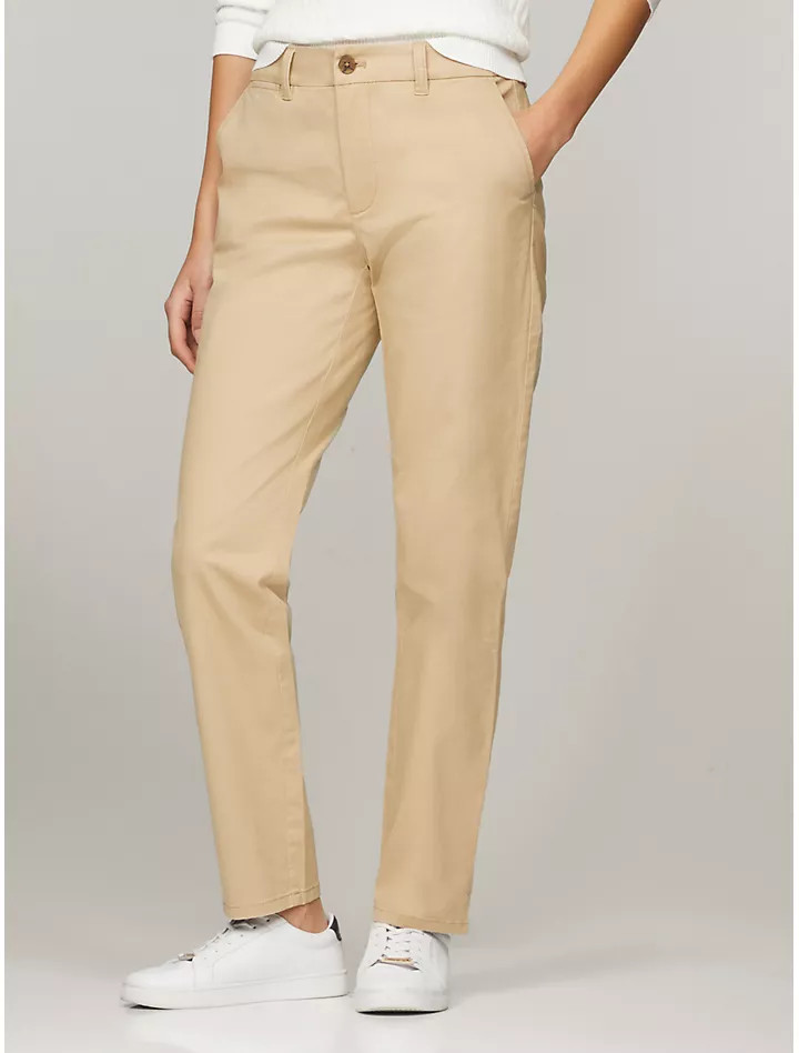 Slim Fit Essential Solid Chino | Tommy Hilfiger | Tommy Hilfiger (US)