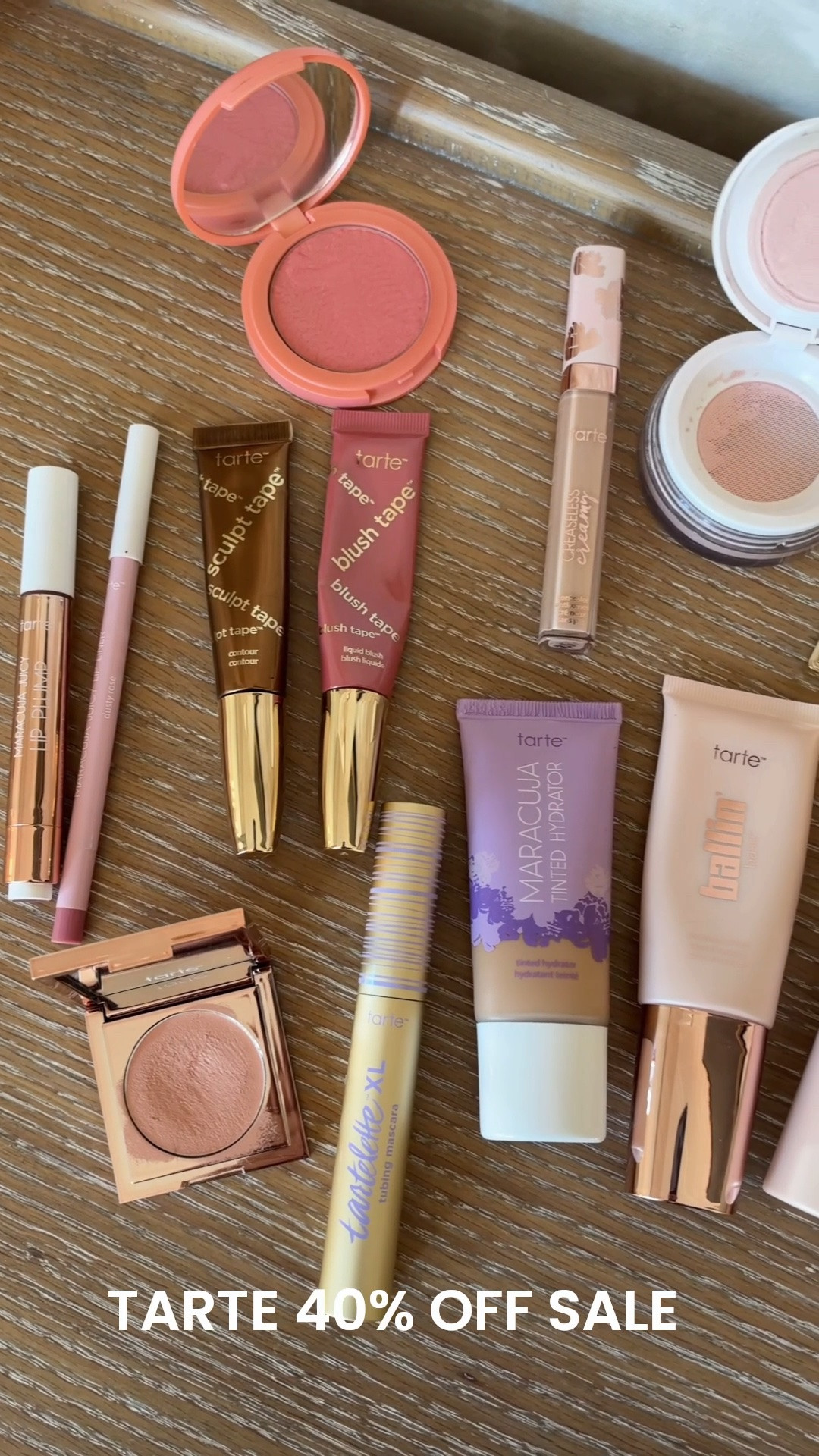 @Tarte 40% off almost everything for VIPS (free to sign up) or use code EARLYCYBER #TartePartner