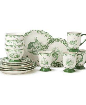 Certified International Le Jardin 16-Pc. Dinnerware Set, Service for 4 - Macy's | Macy's