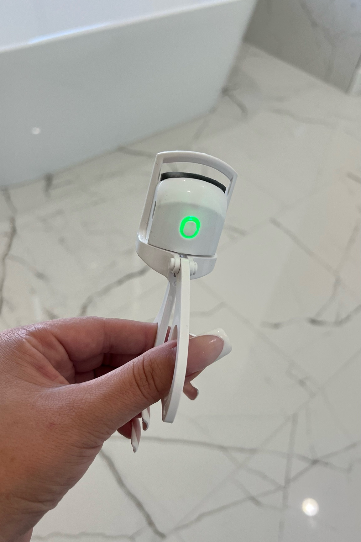 If you don’t have a heated eyelash curler yet, you’re definitely missing out!!!! I have the smallest straightest eyelashes ever and they actually point down (it’s awful haha) and I used this and it’s like a lash lift!!!! Cannot recommend it enough! And it comes in multiple colors!!! #beauty #makeup 

#LTKfindsunder50 #LTKGiftGuide #LTKbeauty