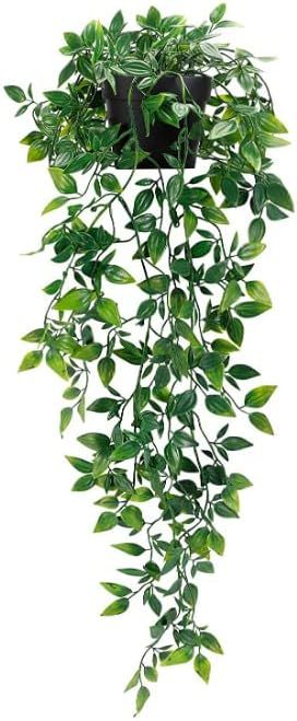 INKZILAR Artificial Hanging Plant, Fake Potted Plants, Small Eucalyptus Faux Greenery, Vine Plant... | Amazon (CA)
