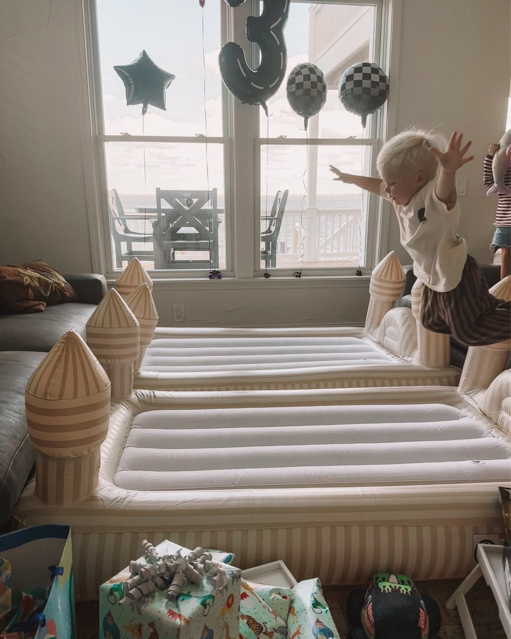 We bought this inflatable kids beds for Don’s birthday sleepover and have been using them for movie nights ever since. #funboy #monstertruckbirthday 

#LTKSeasonal #LTKGiftGuide #LTKHoliday