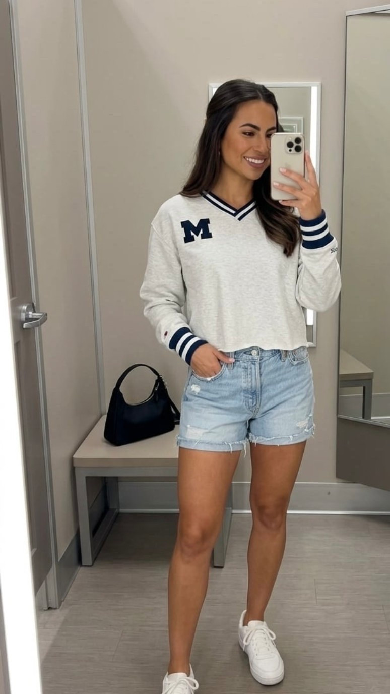 Michigan game day outfit 💙💛🏈 Target has the cutest Michigan Wolverines apparel right now! Sharing affordable Michigan game day outfits, tailgate outfit ideas, Michigan football apparel, and easy college football looks for football season.

#MichiganGameDay #MichiganWolverines #MichiganFootball #GoBlue #MichiganApparel #MichiganOutfit #GameDayOutfit #CollegeGameDay #CollegeFootballOutfit #TailgateOutfit #FootballOutfit #TargetFinds #TargetStyle #GameDayStyle #LTKFinds #LTKStyle
 

 
