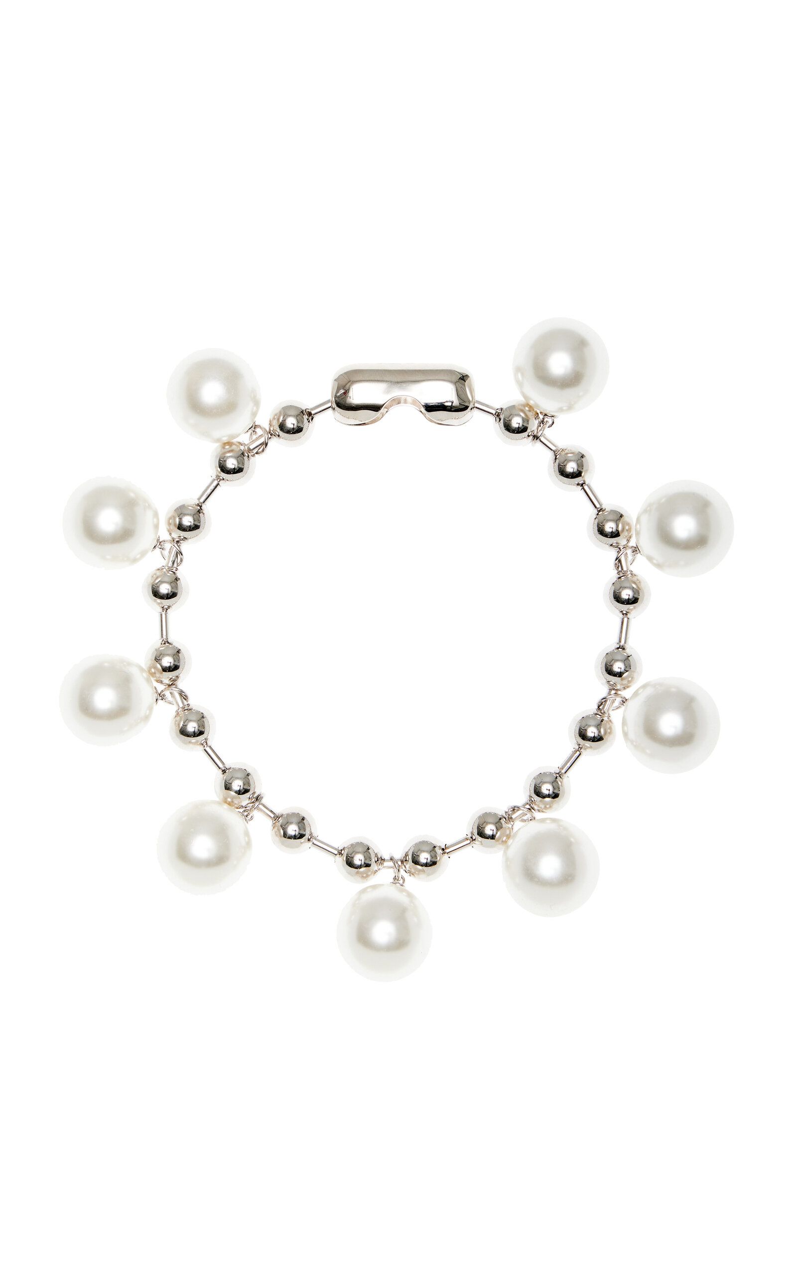 Bellatrix Pearl Ballchain Anklet | Moda Operandi (Global)