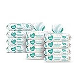 Baby Wipes, Pampers Sensitive Water Based Baby Diaper Wipes, Hypoallergenic and Unscented, 8 Pop-Top | Amazon (US)