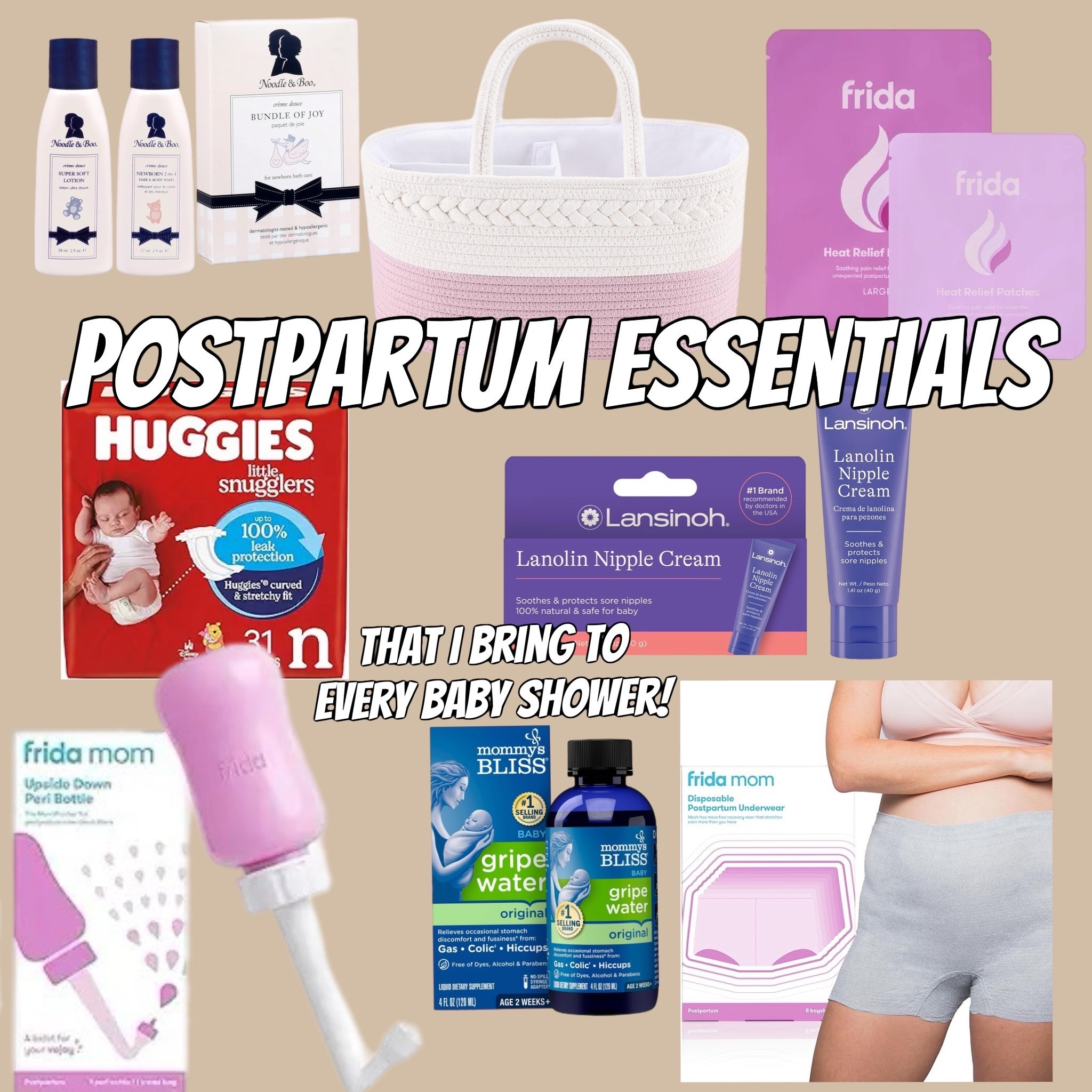 Just bought all these essentials for a sweet mama having a precious baby girl!!! 
#postpartum #postpartumessentials #momgifts 

#LTKBaby #LTKGiftGuide #LTKmomlife