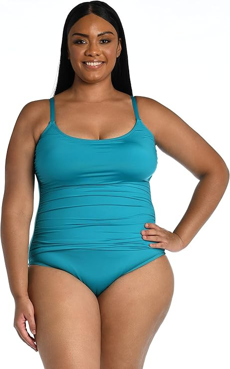 Island Goddess Rouched Body Lingerie Mio One Piece Swimsuit | Amazon (US)