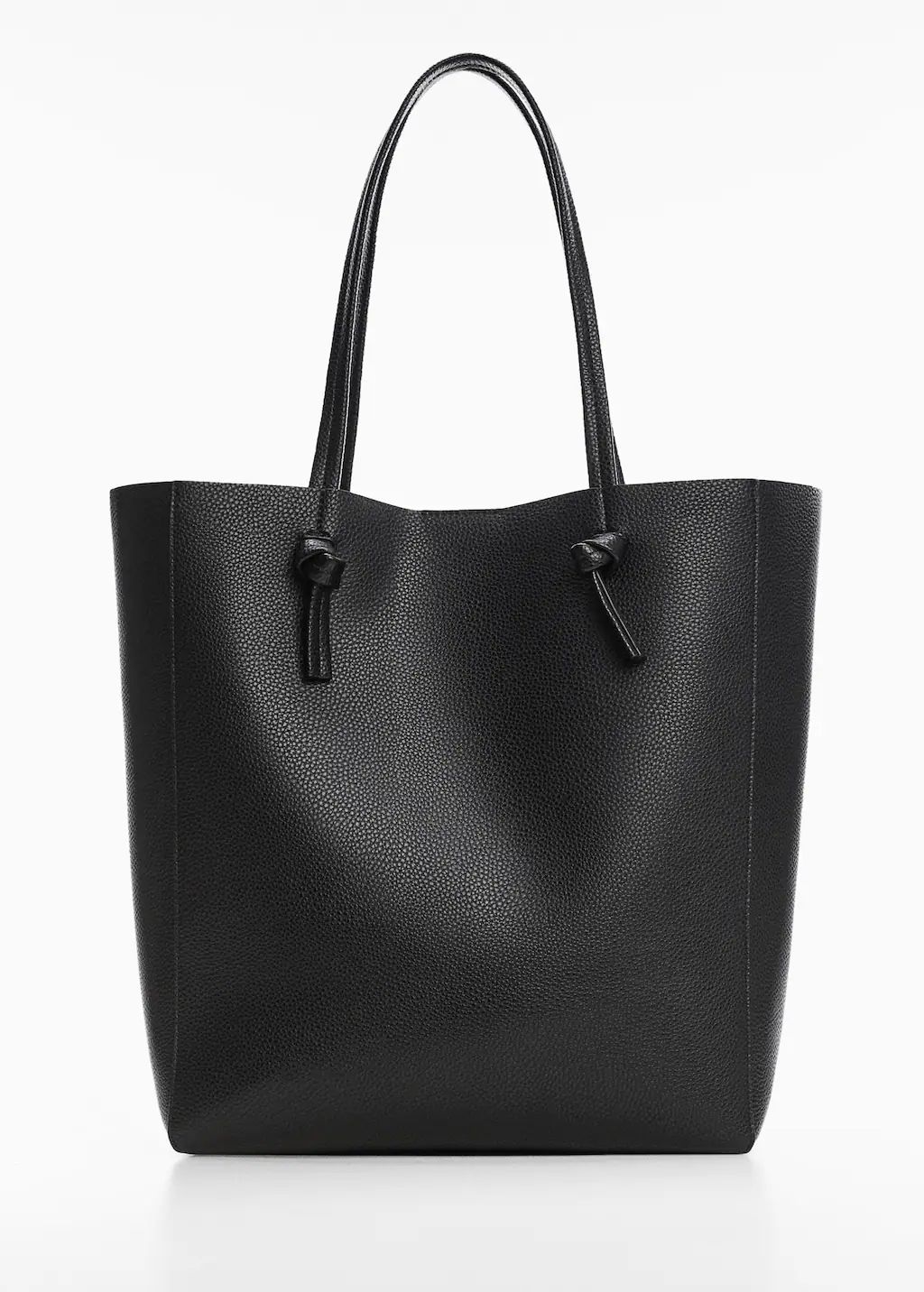 Knot handle shopper bag | MANGO (US)