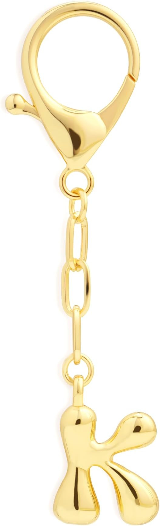 Bag Charms Initial Keychains - Personalized Birthday Gifts, 14K Gold Plated Bags Accessories, Pur... | Amazon (US)