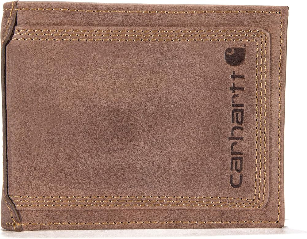 Amazon.com: Carhartt Detroit Passcase Wallet, Brown, One Size : Clothing, Shoes & Jewelry | Amazon (US)