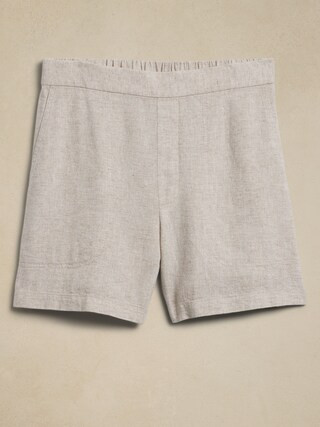 Linen-Rayon Easy Short | Banana Republic Factory