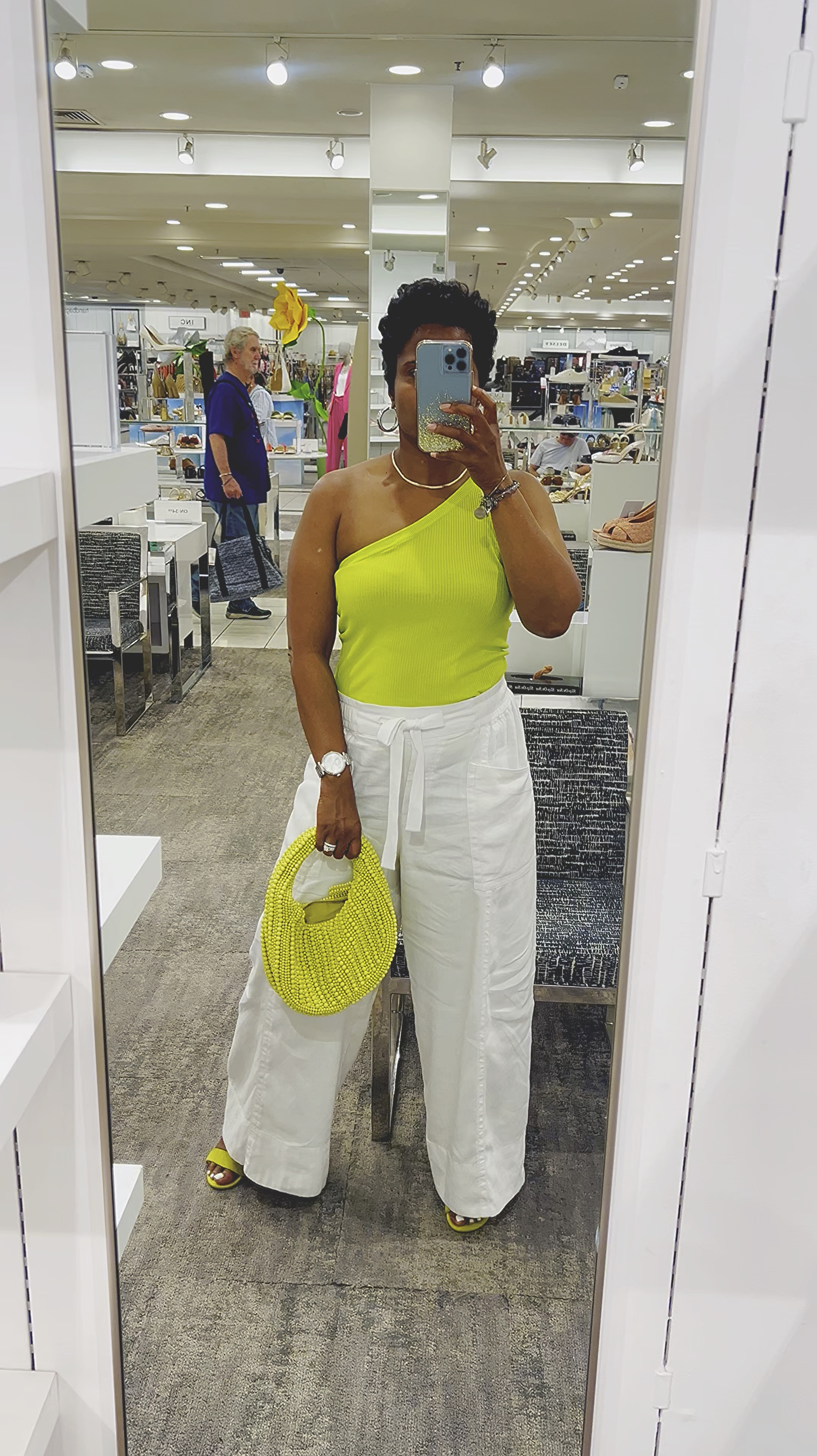 Wearing a size Medium in the pants 