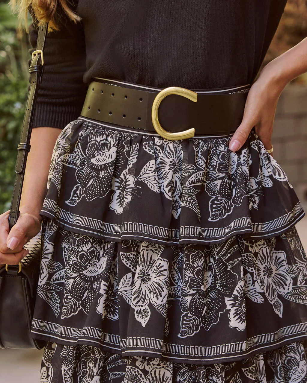 Maelie C Shaped Buckle Belt | VICI