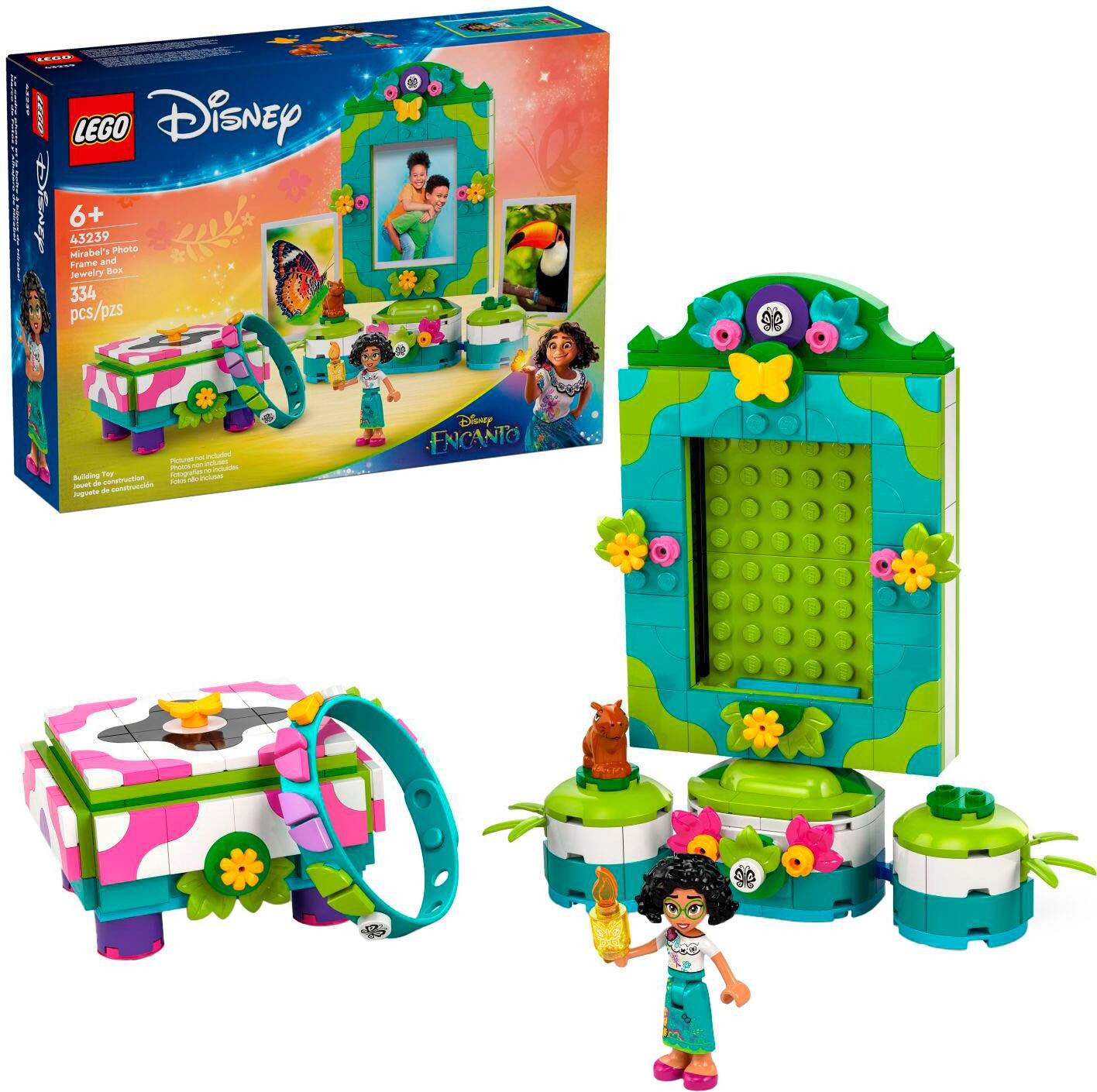 LEGO - Disney Encanto Mirabel’s Photo Frame and Jewelry Box Toy 43239 | Best Buy U.S.