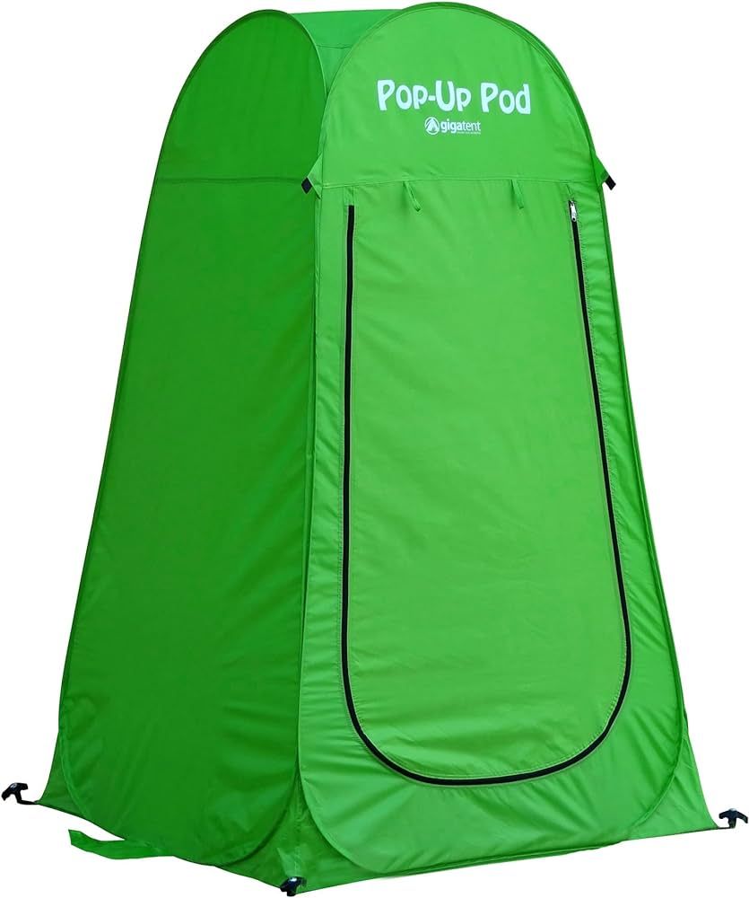 GigaTent Pop Up Pod Changing Room Privacy Shower Tent – Instant Portable Outdoor Rain Shelter, ... | Amazon (US)