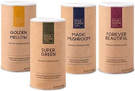 Your Super Immunity Superfood Bundle - Plant Based Powder for Immune Support, Reduce Stress - Anti I | Amazon (US)