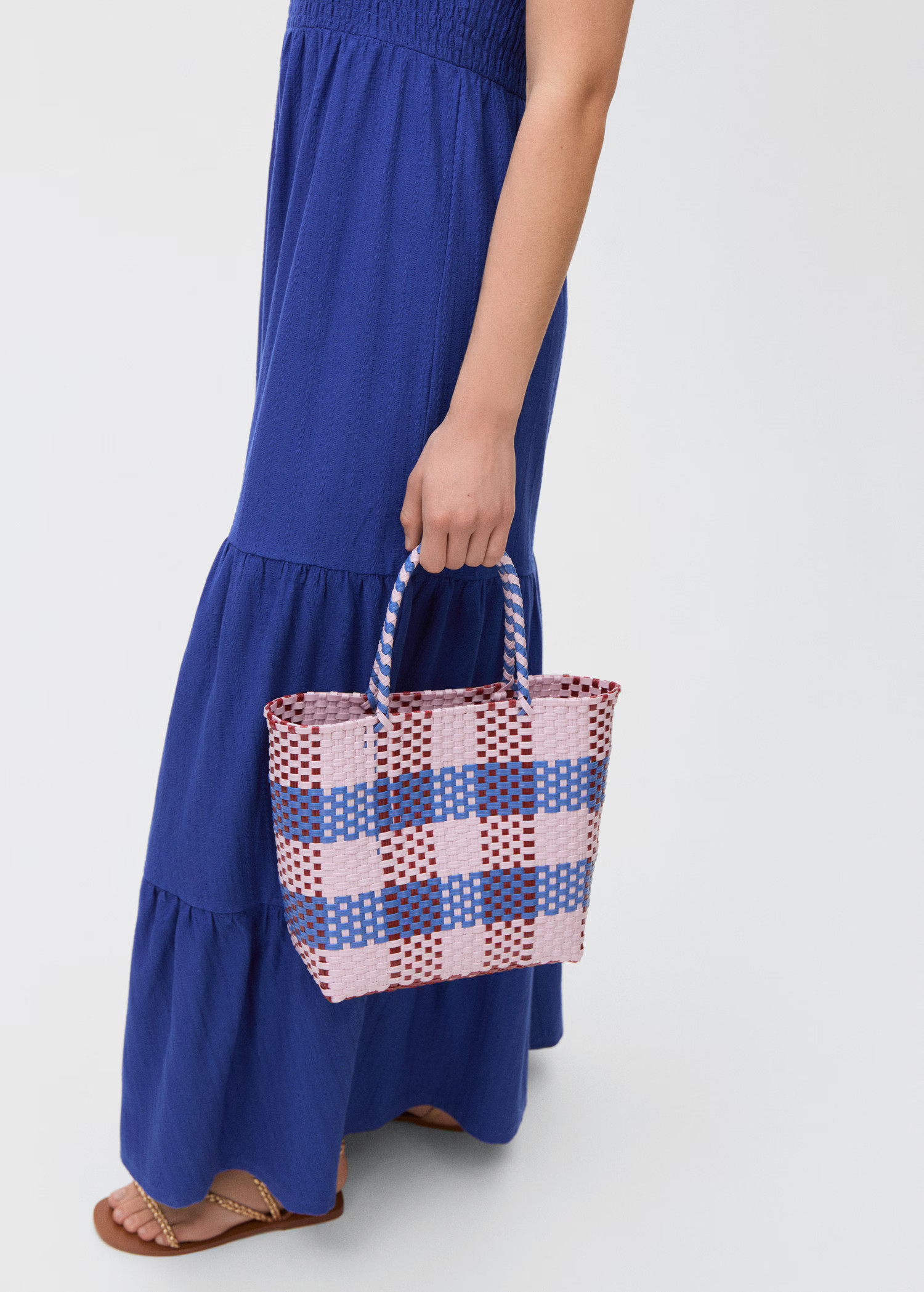 Ruched tiered dress - Teen | MANGO USA | Mango (US/MX/AU)