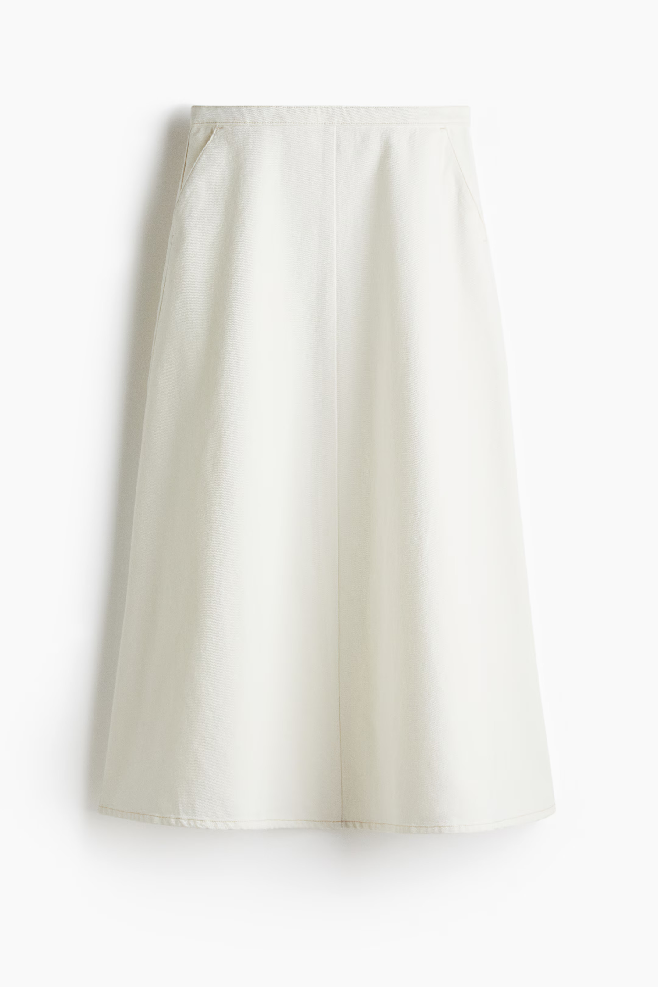 Denim midi skirt | H&M (UK, MY, IN, SG, PH, TW, HK)