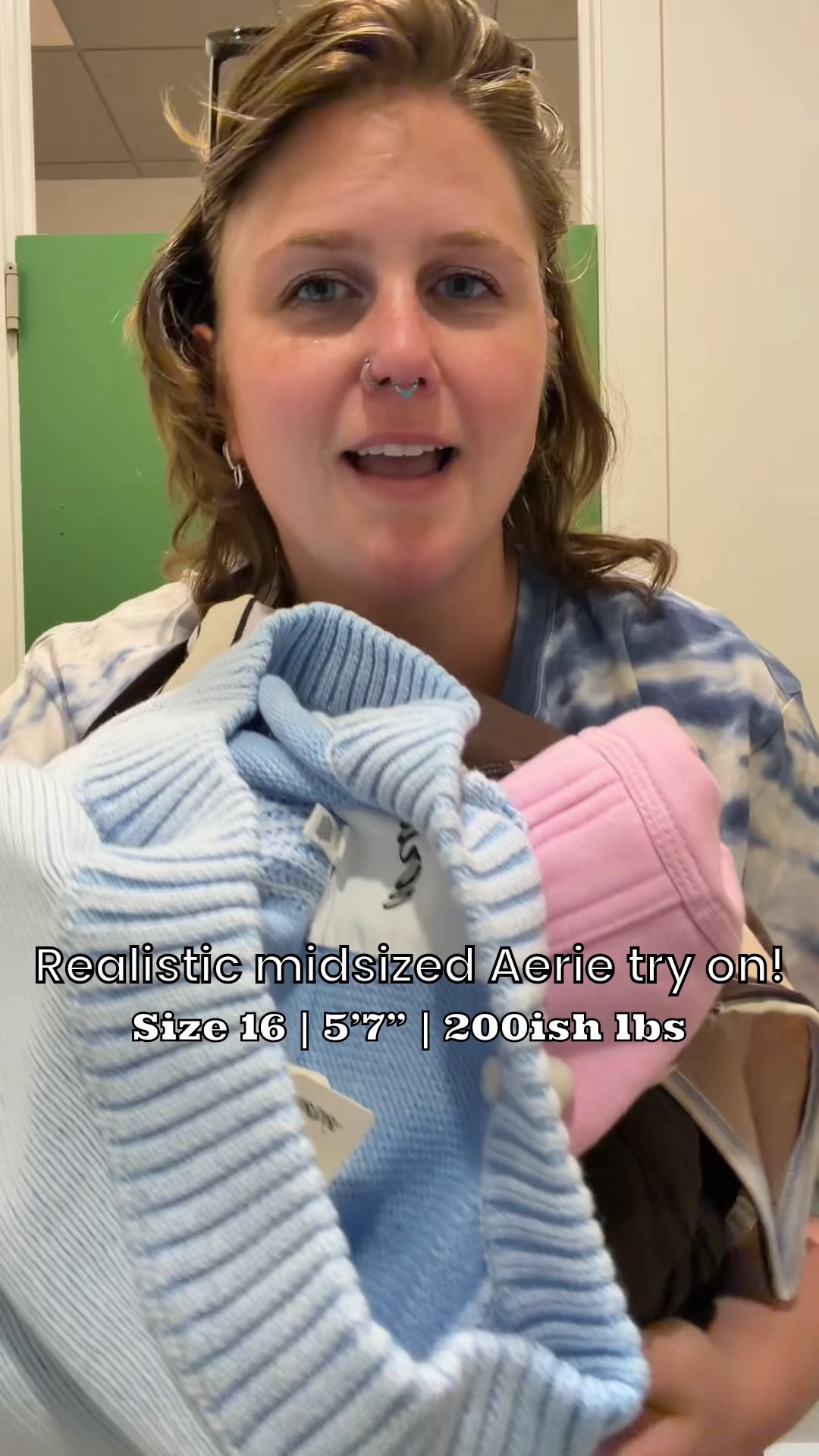 Realistic @Aerie fall drop try on - Part 1! I typically wear a size 16/XL but at Aerie I am always a L.. sometimes even a M! 🤭🤎🍂

#LTKMidsize #LTKPlusSize #LTKSaleAlert