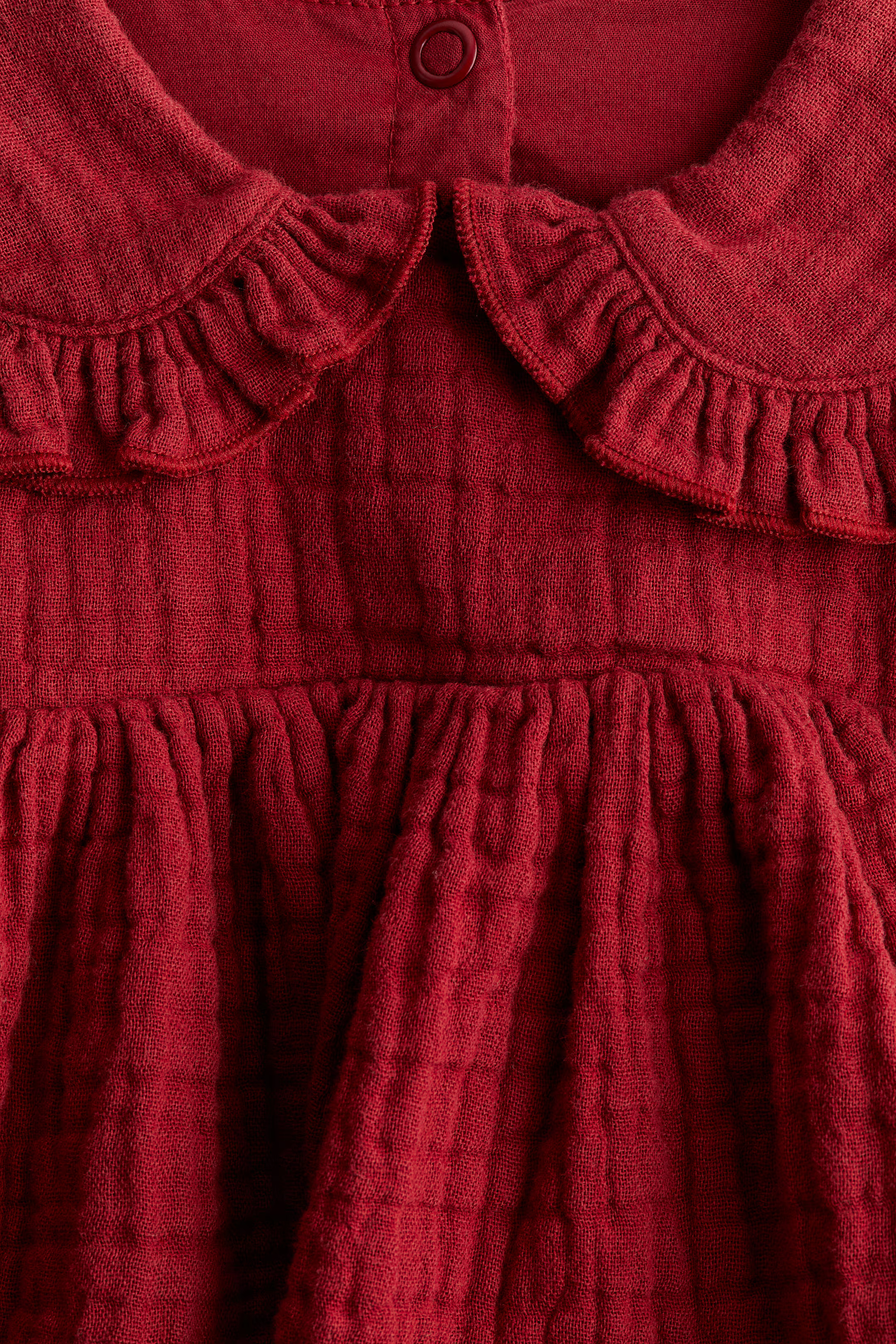 Cotton Muslin Bodysuit Dress | H&M (US + CA)