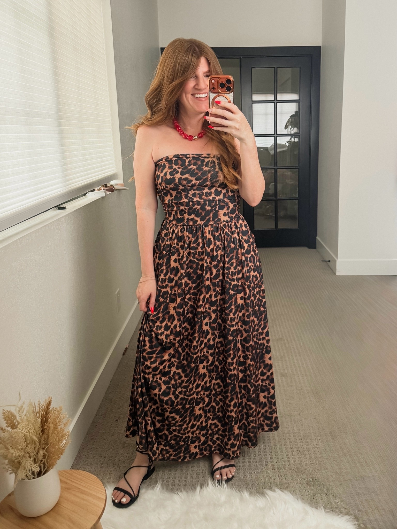 Love this leopard print dress from Amazon. Size small.

#LTKootd #LTKPetite #LTKSaleAlert