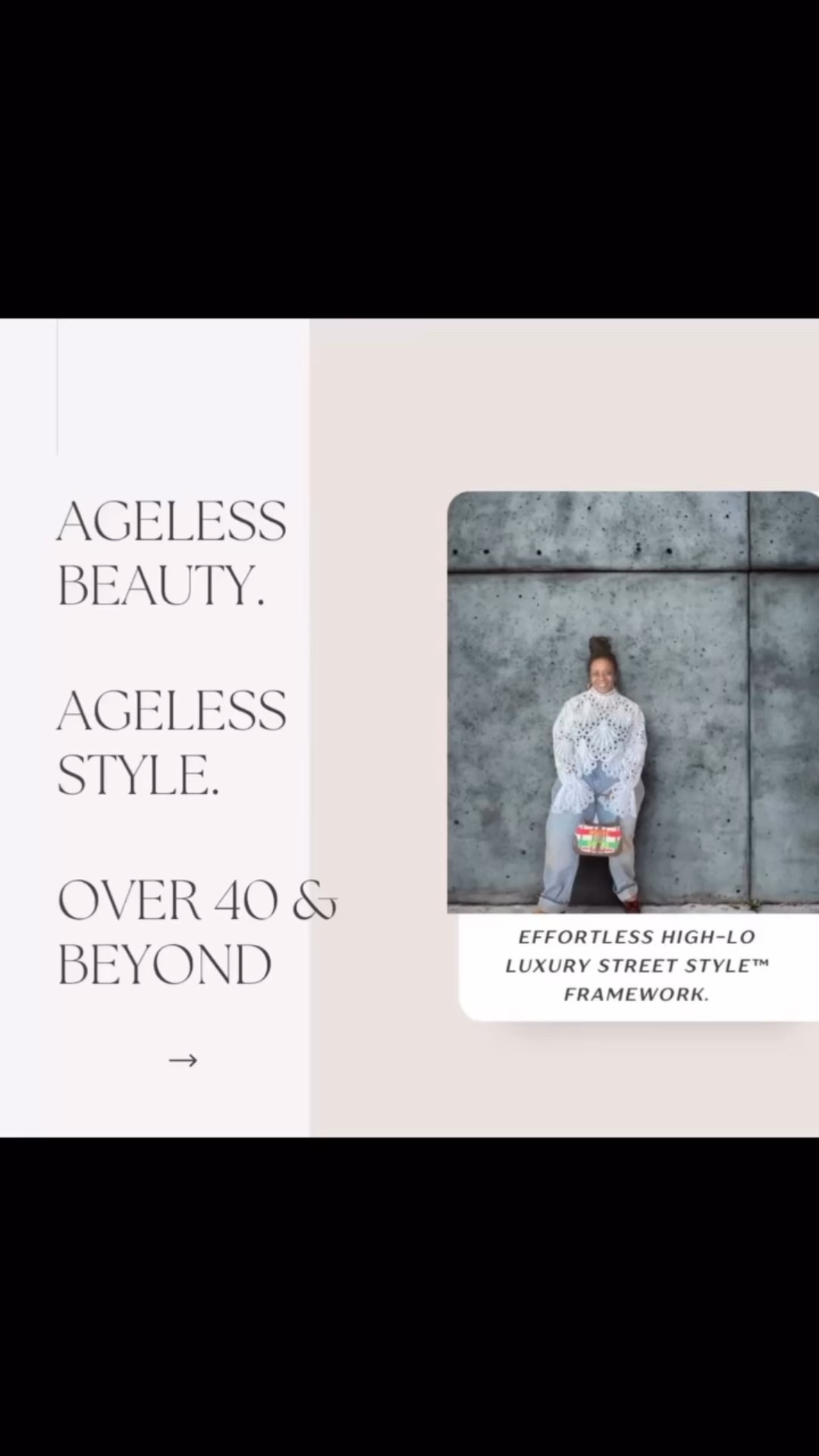 Your style? Your confidence at over 40 & beyond? 
Here’s the flex: You didn’t lose it. You stopped practicing it.
Here’s how I know…
I flipped the switch from crying in my fit to standing confidently in my fit.
And I did it by creating my style ritual—Effortless High-Lo Luxury Street Style™.
Here’s what changed everything:
I started consulting with myself.

It took me years to create this. 
I’m a transformation strategist who teaches midlife women how to design lives to live well online & offline 

Ready to flip the switch on YOUR style confidence?
💬 Drop “SWITCH”. Save this to practice the rituals.  Link in bio for apps and digital tools  Follow for more. 
This is where we practice midlife confidence together.#styleover50 #styleover40 #midlifestyle #agelessstyle #confidence