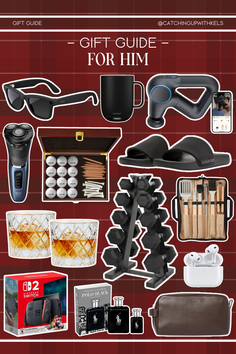 Gifts he’ll actually use! From everyday essentials to fun finds, these are the perfect picks for every guy on your list! #mensgiftguide #holidaygifting #ltkholiday 

 