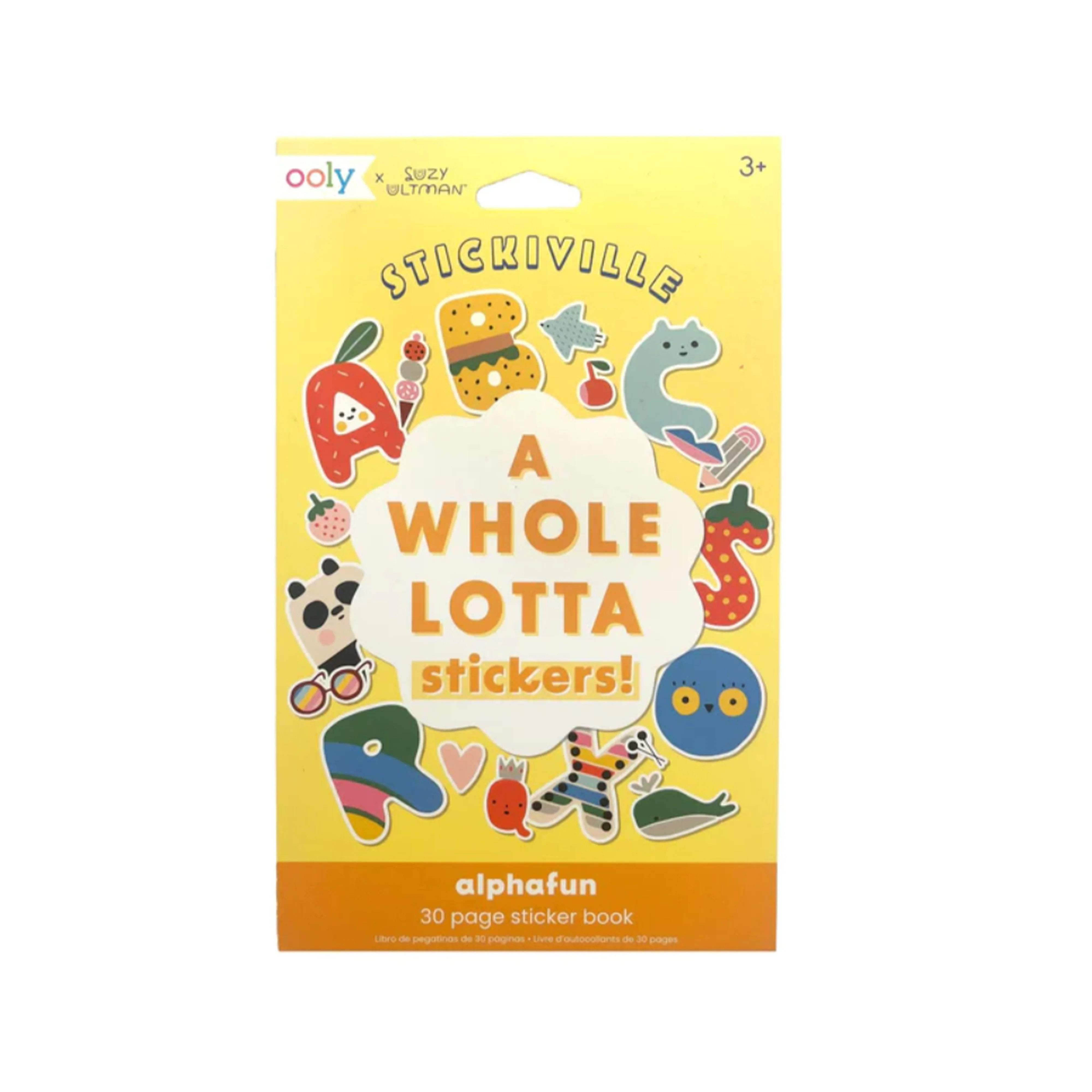 Alphabet Sticker Book - Ooly | The Beaufort Bonnet Company