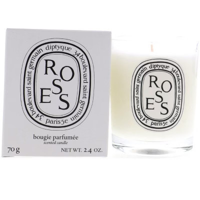 Diptyque Scented Candle, Roses, Floral & Aromatic Home Fragrance, 2.4 oz | Target