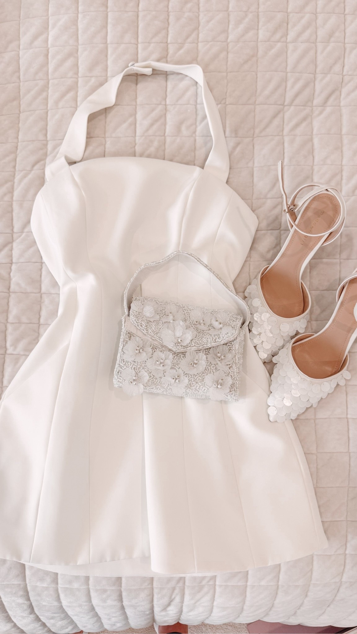 Found the cutest white halter dress from Macys!!

Seasonal spring summer accessories heels white rhinestone 

#LTKgrwm #LTKootd #LTKSeasonal