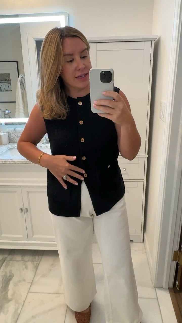 Casual outfit for fall. Love this vest top with jeans or with a maxi skirt. Target fashion, Amazon fashion, flats for fall, casual midsize fashionn

#LTKMidsize #LTKStyleTip #LTKShoeCrush