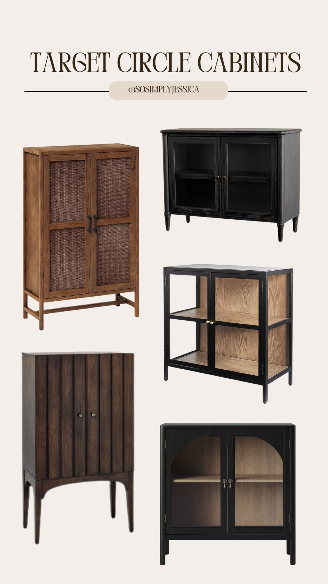A round up of my favorite cabinets that are on sale for Target Circle week.

Target, Target finds, Target home, Target sale, Target Circle week, home, accent cabinets, affordable 

#LTKHome #LTKSummerSales