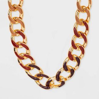 Round Link Chain Necklace - A New Day™ | Target