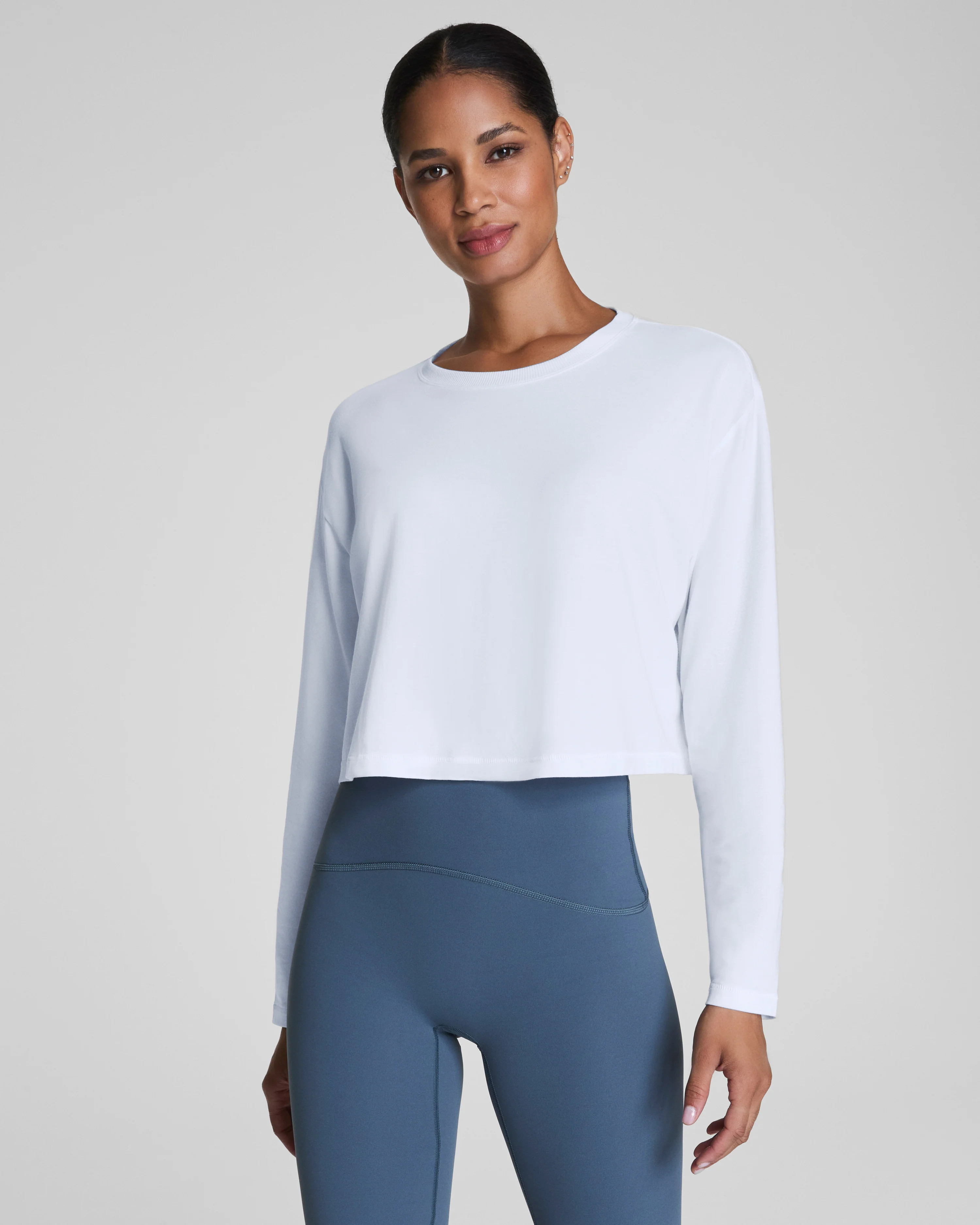 Cropped Long Sleeve Top | Spanx